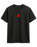 Camiseta Preta UN1K Pulse Red