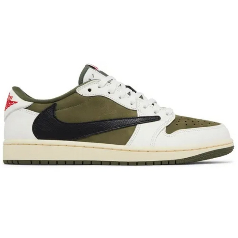 Tênis Nike Air Jordan 1 Low Medium Olive Green