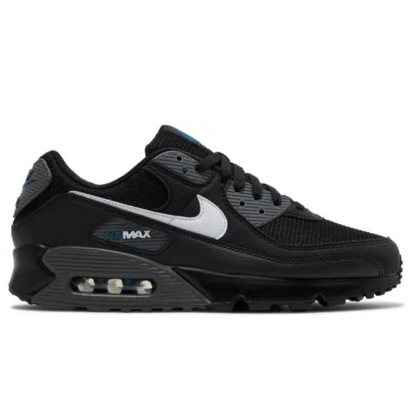 Tênis Nike Air Max 90 Black Iron Grey Marina