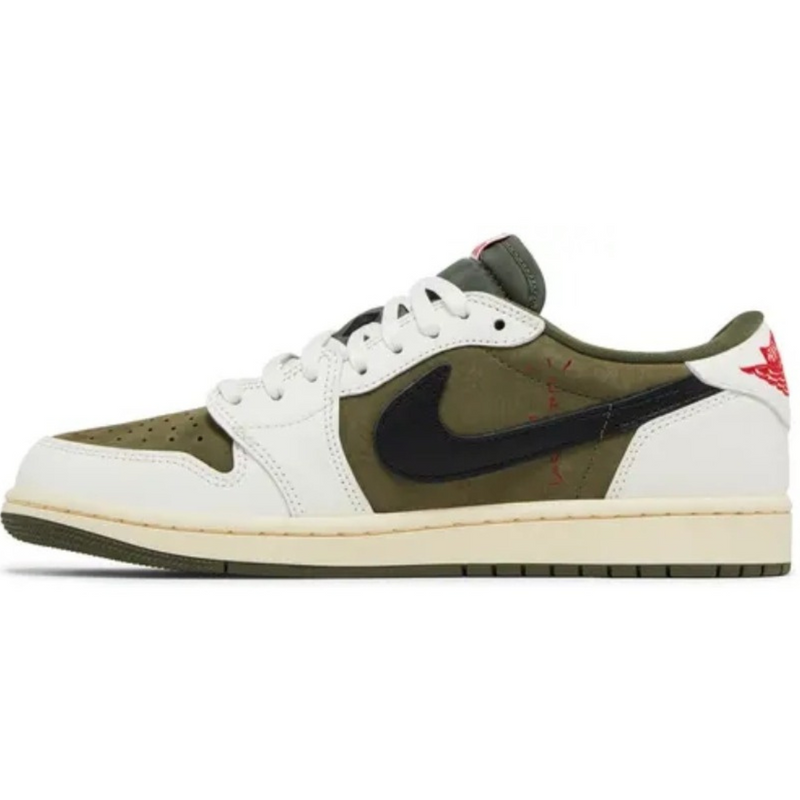 Tênis Nike Air Jordan 1 Low Medium Olive Green