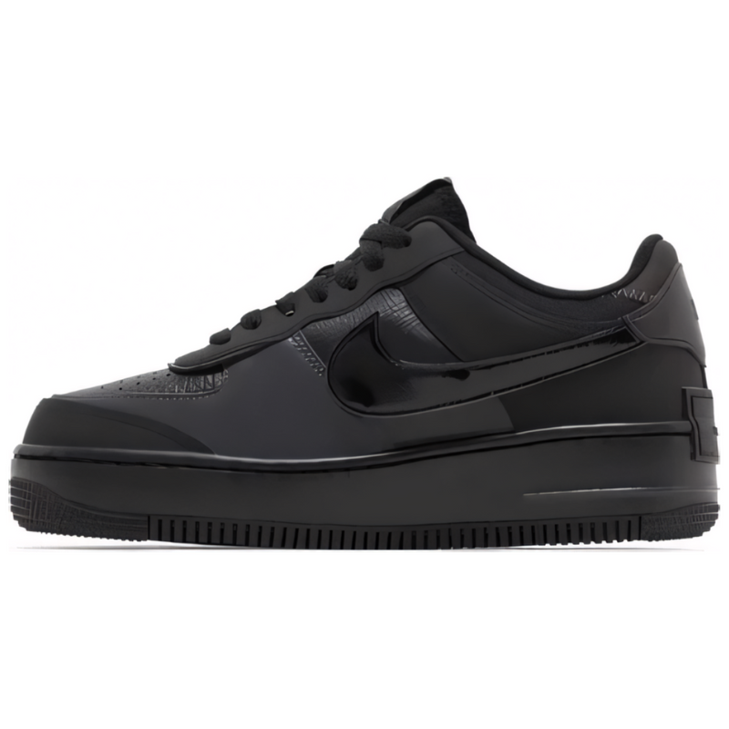 Tênis Nike Air Force 1 Shadow Triple Black