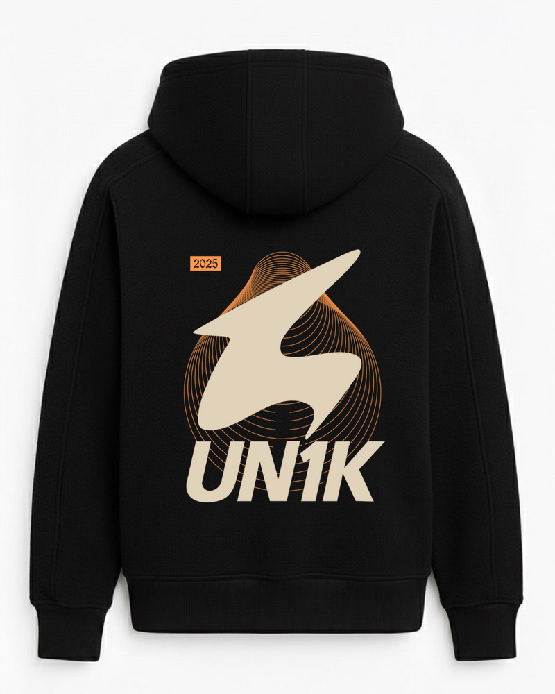 Moletom UN1K Preto  “Skyline Verse”