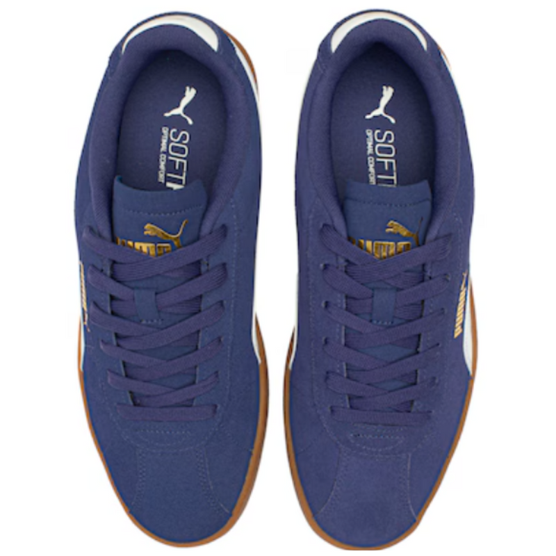 Tênis Puma Club II Azul + Marrom