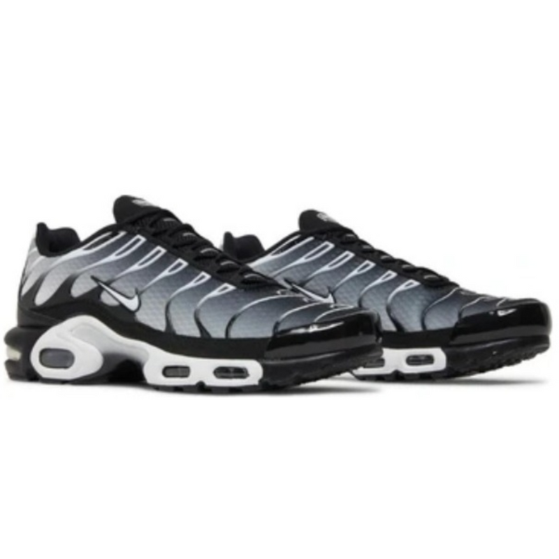Tênis Nike Air Max Plus Tn Black White Metallic Silver