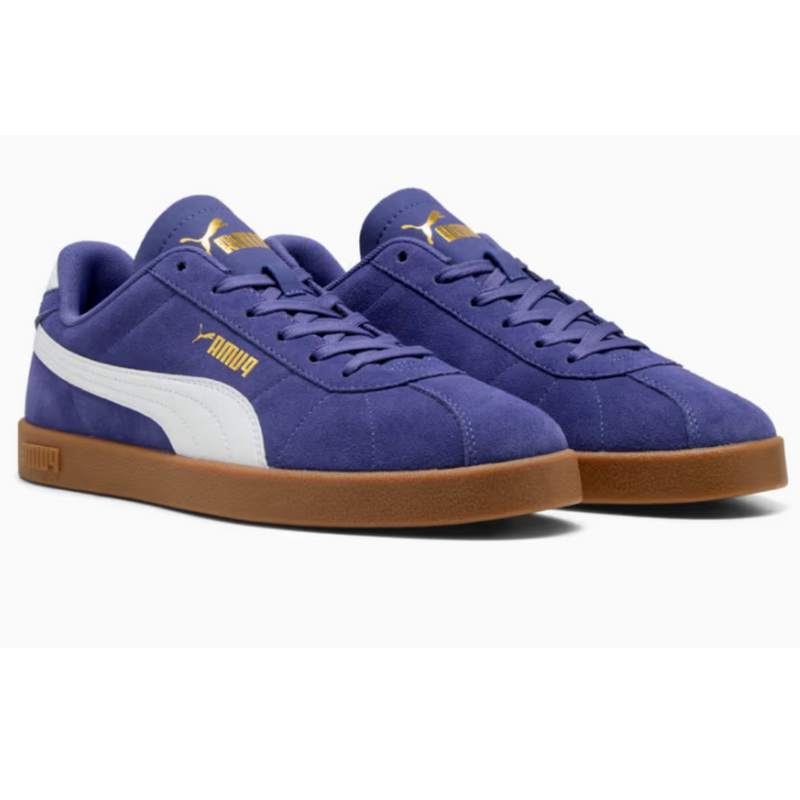 Tênis Puma Club II Azul + Marrom