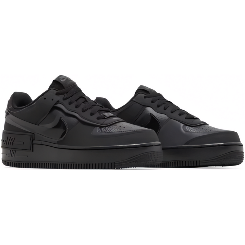 Tênis Nike Air Force 1 Shadow Triple Black