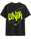 Camiseta UN1K Preta “Art Techno”