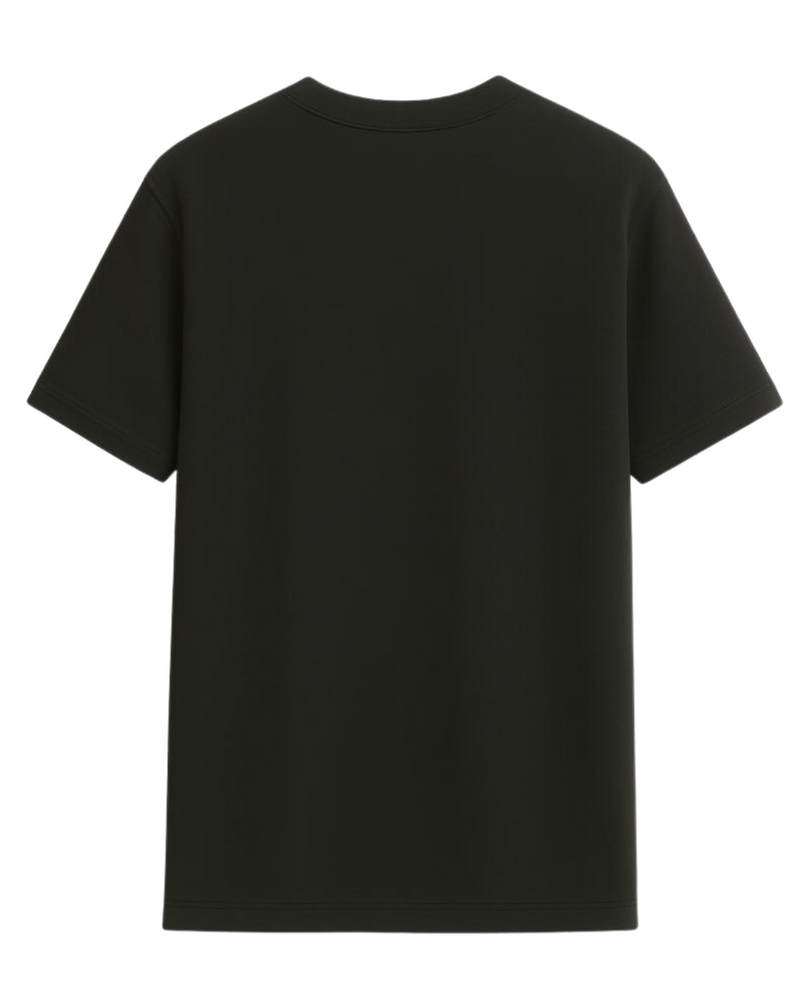 Camiseta Preta UN1K Logo 0.1 Basic