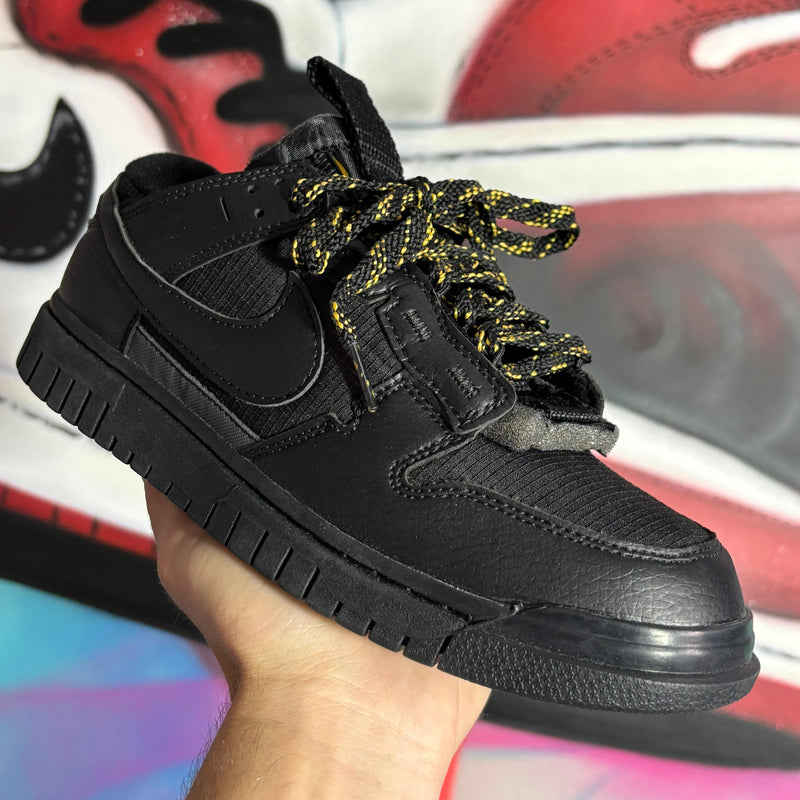 Tênis Nike Air Dunk Low Jumbo Black Gold (Pronta Entrega)