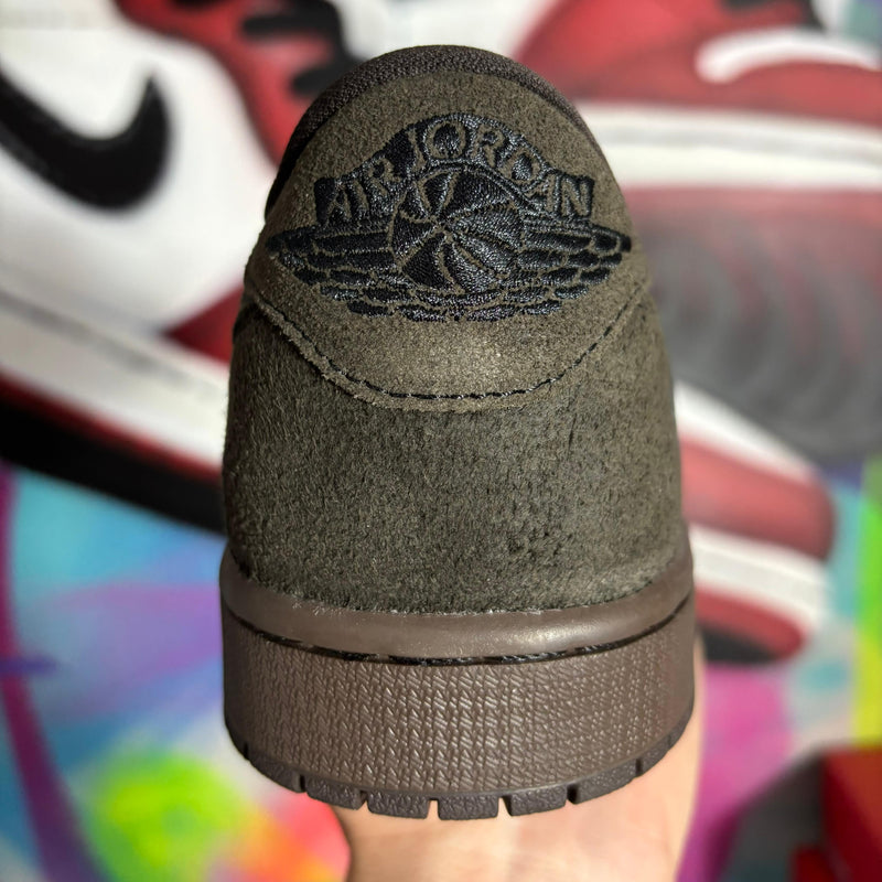 Travis Scott x Air Jordan 1 Low OG SP Velvet Brown (Pronta Entrega)