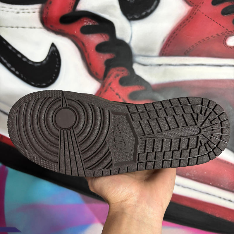 Travis Scott x Air Jordan 1 Low OG SP Velvet Brown (Pronta Entrega)